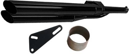 Supremechoice Dual / Double Free Flow Exhaust silencer Royal Enfield Continental GT Full Exhaust System