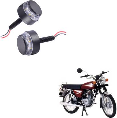UrbanWitch Handle bar two color blinker Indicator for Bajaj Boxer Bike Handlebar Weights