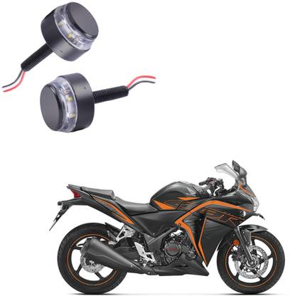 UrbanWitch Handle bar two color blinker Indicator for Honda CBR 250R Bike Handlebar Weights