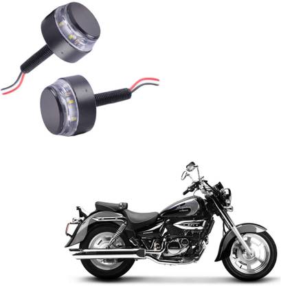 UrbanWitch Handle bar two color blinker Indicator for Hyosung Aquila 250 Bike Handlebar Weights