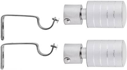 Rishikansh White Rod Rail Bracket Metal