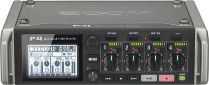 ZOOM F-4 MultiTrack Field Recorder 8 Tracks Digital Multi-track Recorder