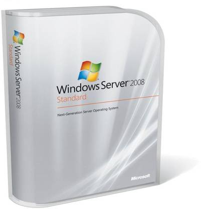 MICROSOFT Windows Server 2008 R2 Standard Edition - 64 BIT - FULL RETAIL LICENSE