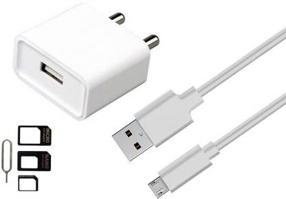 StuffHoods Wall Charger Accessory Combo for Samsung G3812B Galaxy S3 Slim Samsung G800 Samsung G810 Samsung G9098 Samsung Galaxy 7 Charger Samsung Galaxy A3 Samsung Galaxy A5 Duos Samsung Galaxy A8 Duos Samsung Galaxy A8 Samsung Galaxy A9 Samsung Galaxy Ace 2 I816 Samsung Galaxy Ace 3 Samsung Galaxy Ace 4 LTE G313 Samsung GALAXY ACE 4 Samsung Galaxy Ace Advance S6800 Samsung Galaxy Ace Duos Charger Original Adapter Like Mobile Charger | Power Adapter | Wall Charger | Fast Charger | Android Smartphone Charger | Battery Charger | Hi Speed Travel Charger With 1 Meter Micro USB Cable Charging Cable Data Cable And SIM Adapter