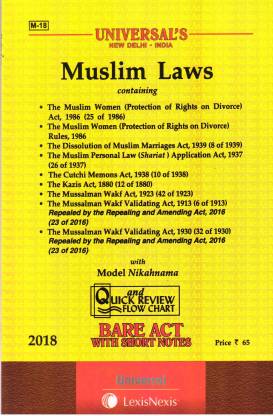 Muslim Law (Bare Act)