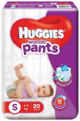Huggies Wonder Pants Small-20 (4-8 Kgs) - S