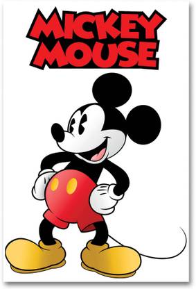 Cartoon Poster - Cartoon Wall Poster for Kids Room - Poster for Home Décor - 18 inches x 12 inches (45 cms x 30 cms) - CPS48 Paper Print