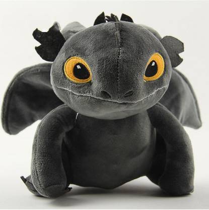 Toy Mela Toothless From How To Train Your Dragon 22 Cms. Soft Toy Plush Stuffed Toys  - 15 cm