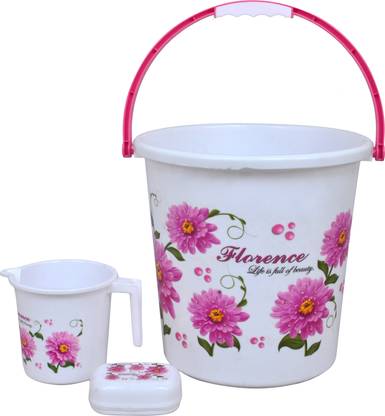 RudraEnt Modware Bathroom buket 20 L Plastic Bucket