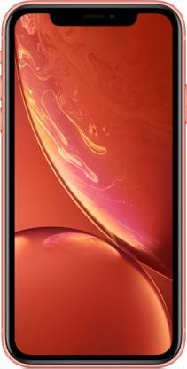 Apple iPhone XR (Coral, 64 GB) (Includes EarPods, Power Adapter)