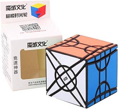 Genrc CuberSpeed MoYu Fisher Time wheel Puzzle Black Speed cube Yileng Time wheel puzzle