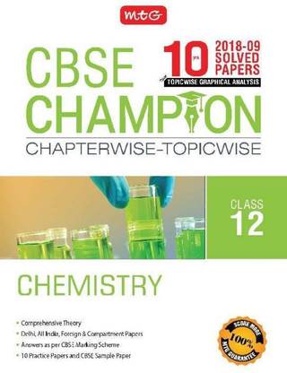 10 Years CBSE Champion Chapterwise-Topicwise - CHEMISTRY (ENGLISH, Paperback, MTG Editorial)CBSE ALL INDIA(THE ONLY THING YOU NEED FOR EXCELLENCE IN CLASS 12 BOARDS)