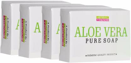 Herbal Trends Aloe Vera Pure Soap - Handmade Fresh Bath Soap- For All skin