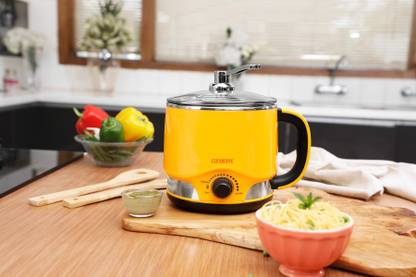 Clearline 8-in-1 Multi-cook Kettle : One Appliance : Multiple Function Stainless Steel Steamer