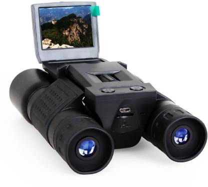 COMET 2 in 1 Portable 12x32 Digital Camera Binoculars with 2" LCD Display & Video Photo Recorder Functions Digital Binoculars