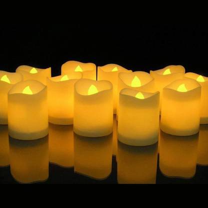 VibeX ® Flameless LED Candles, Flickering, Battery Powered Candle