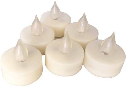 Xydrozen ® Candle Impressions Ombre Design Pillar Real Wax Flameless Candles Candle