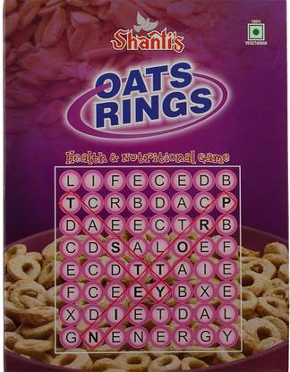 shanti's Oats Ring 250 Gm Box Combo Box