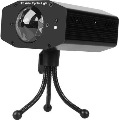 VOLTegIC ® RGB LED Stage Lighting Ocean Wave Projector Light 7 Color with Remote Control Shower Laser Light