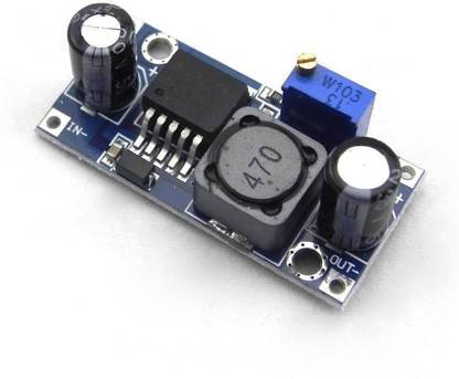 DHRUV-PRO LM2596 DCDC Step Down Adjustable Converter DC-DC Converter Buck Voltage Step Down Module Power Supply (Multicolor) Electronic Components Electronic Hobby Kit