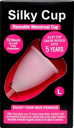 Silky Cup Large Reusable Menstrual Cup