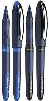 schneider Set, 0.6 mm, 4 Pcs, 2 Colours Roller Ball Pen