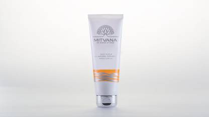 Mitvana Face Scrub with Natural Scrubbers 100ml with Apricot & Walnut Scrub