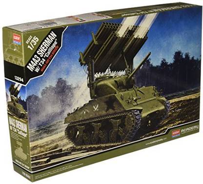 Academy Models Academy M4A3 Sherman With T34 "Calliope" Model Kit