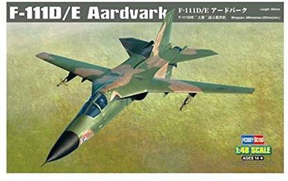 Hobby Boss F-111D/E Aardvark Airplane Model Building Kit