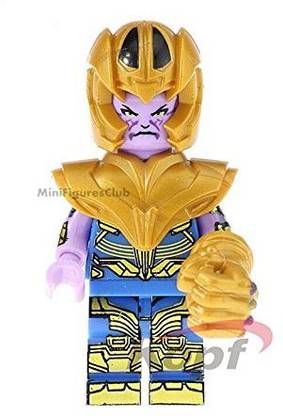 Genrc Kopf Thanos Avengers Infinity War Bricks Building Blocks Figure Toy