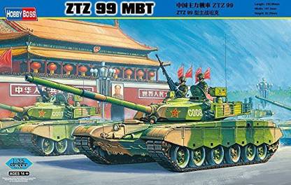 Hobby Boss Ztz 99 Main Battle Tank Vehicle Model Building Kit