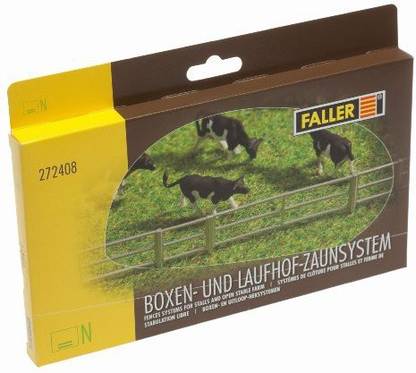 Genrc Faller 272408 Fence System F/Stalls N Scale Scenery And Accessories