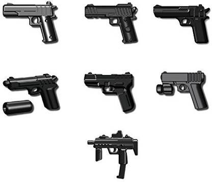 Genrc Custom Pistol Pack Designed For Lego Minifigures