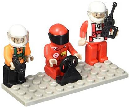 BRICTEK Building Block Mini-Figurines Set - Racing (Set Of 3)