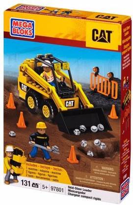 Mega Brands 97801 Mega Bloks - Hometown - Cat Skid-Steer Loader