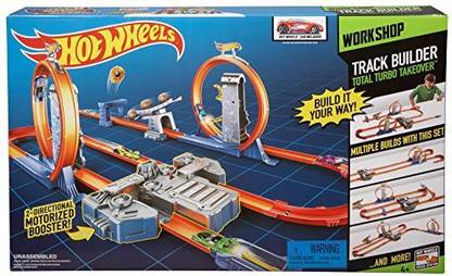 HOT WHEELS Track Builder Total Turbo Takeover Track Set