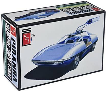 Genrc Amt Piranha Crv Super Spy Car, 1:25 Scale Model Car Kit, Amt900