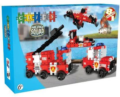 Genrc Clics Toys Hero Squad Fire Box 8 In 1