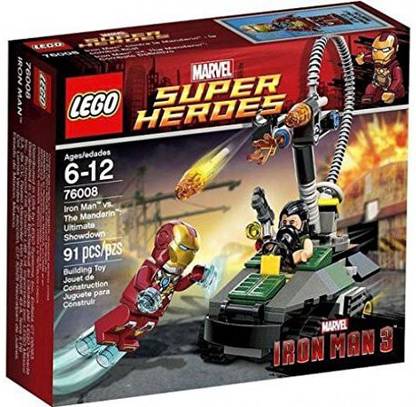 LEGO Super Heroes Iron Man Vs. The Mandarin Ultimate Showdown (76008)