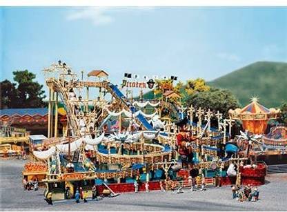 Genrc Faller 140430 Wild Water Log Ride Mtrizd Ho Scale Building Kit