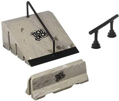 Tech Deck Build-A-Park Kicker Rail, Flatbar Barrier Customize, Multi