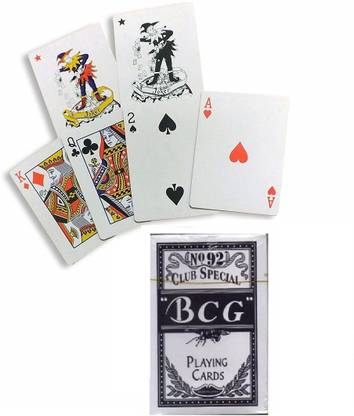 Protos India.Net BCG No.92 Club Special Poker Playing Cards