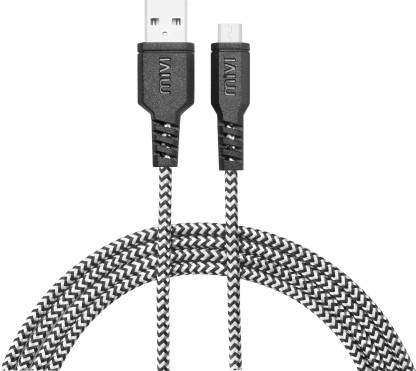 Mivi Micro USB Cable 2 A 1.8 m 6ft Nylon Braided