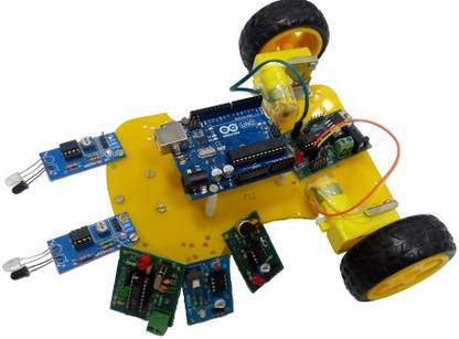 Embeddinator 5 in 1 Arduino DIY Robotic Kit Automotive Electronic Hobby Kit