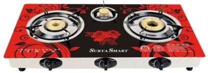 SURYA SMART Stainless Steel Automatic Gas Stove
