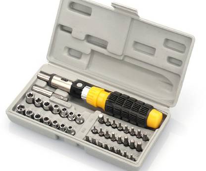 SSD 41-Piece Multipurpose Tool Kit & Socket Set - for Home and Professional Use Bit & Socket Set (Pack of 7 Sockets) Socket Set