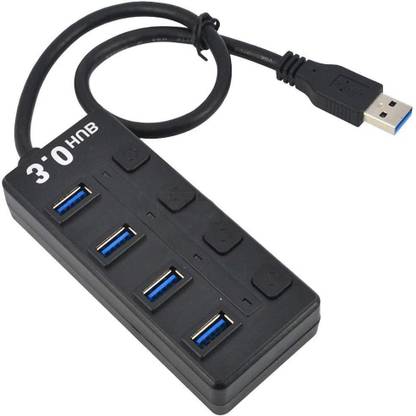 Smacc 4 Port USB3.0 Blck/white hub 3.0 USB Hub