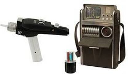 Star Trek White Phaser & Medical Tricorder 2-Pack Case