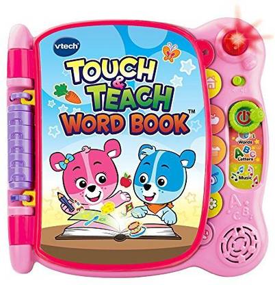 VTech Touch And Teach Word Book Pink