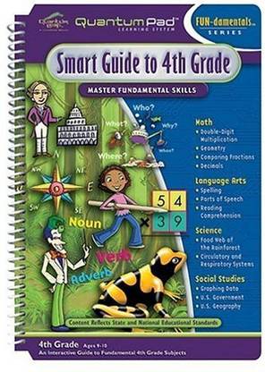 LeapFrog Enterprises Quantum Pad Library: Smart Guide To Fourth Grade Leappad Book